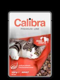 premium premium vlhké vlhké Calibra Cat Premium Adult Chicken & Beef Calibra Cat Premium Adult Duck & Chicken Calibra Cat Premium Sterilised Salmon Calibra Cat Premium Sterilised Liver Kompletní