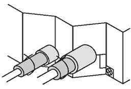 Inštlái vntilátorového konvktor Pomoou voováhy lo vinylovj rúrky nplnnj voou poľ orázk nižši skontrolujt, či j konvktor vyrovnný vo vštkýh štyroh rohoh. Or. 4.