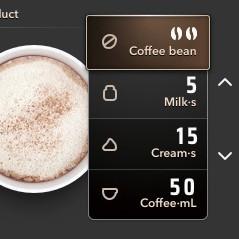 Vyvarujte se nalití jakékoliv tekutiny do prostoru pro zrnkovou kávu. Nepoužívejte instantní kávu a mletou kávu nevkládejte do zásobníku pro zrnkovou kávu.