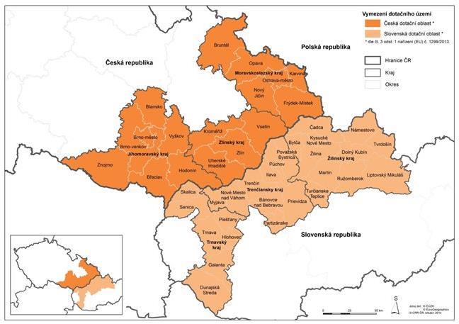 INTERREG V-A, Slovensko-ČR http://www.strukturalni-fondy.