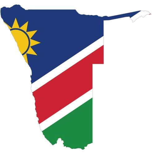 lokalita Namibie je republika na západním pobřeží jižní Afriky. Na severu sousedí s Angolou, na severovýchodě se Zambií, na východě s Botswanou a na jihu s Jihoafrickou republikou.