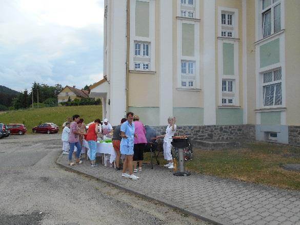 Během grilování jsme také přivítali několik tanečních souborů z Domu dětí a mládeže Klatovy pod