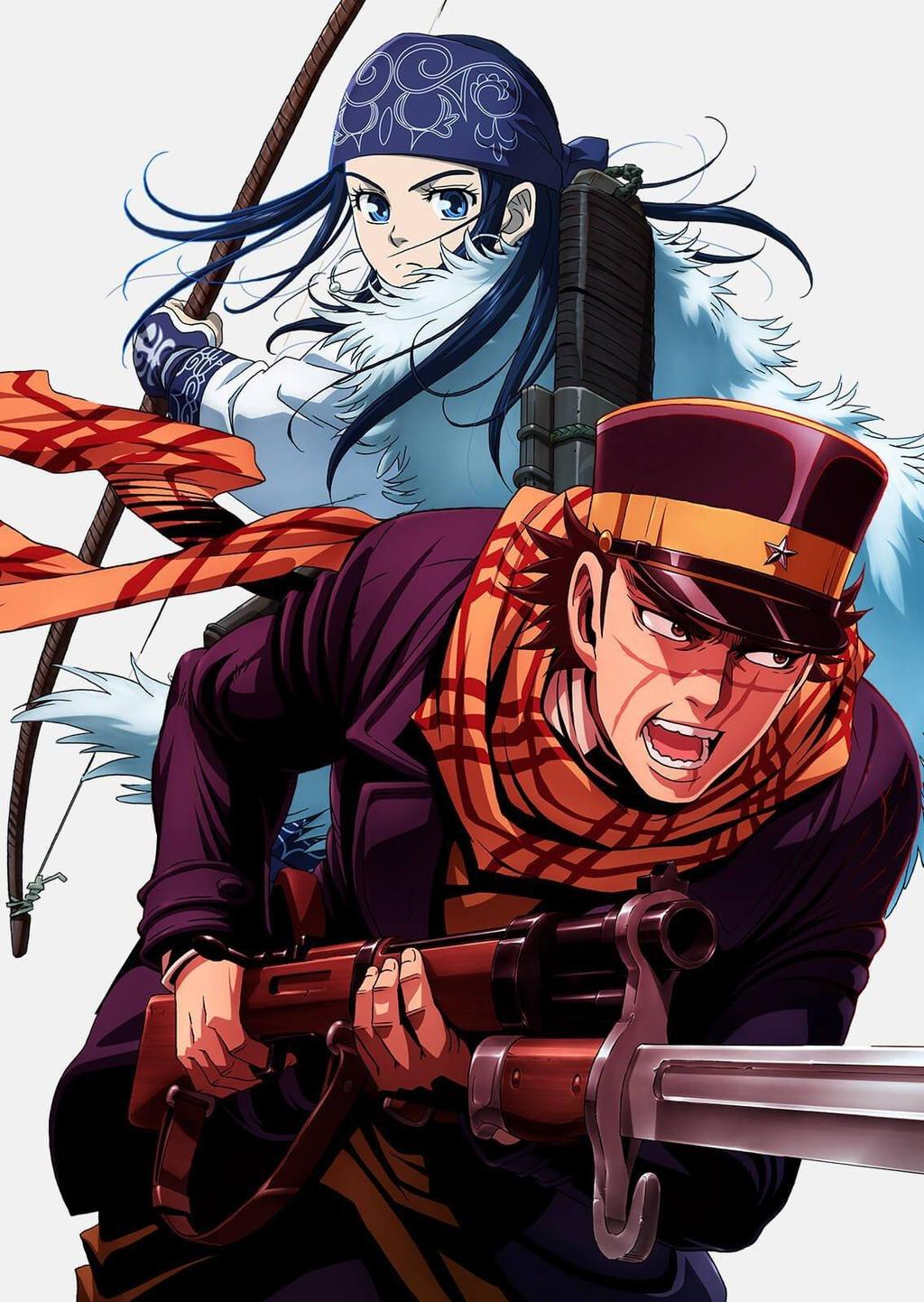 Golden Kamuy 12+12 dílů (druhá řada běží) Premiéra: 9. 4.