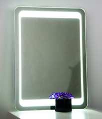 STELLA 70 x 50 cm 1 x 30W, P44 908-014 80 x 60 cm 1 x 36W, P44 908-007 Zrcadlo s LED osvětlením dokola, bez vypínače Spiegel mit LED Beleuchtung rundum, ohne Schalter Mirror with