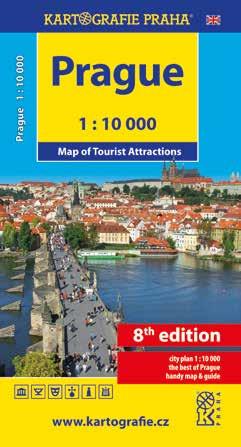 brožovaná 149 Kč MAPA ROKU 2012 Praha atlas města, 1 : 15 000 9788073934071 165 235 mm, 192 stran