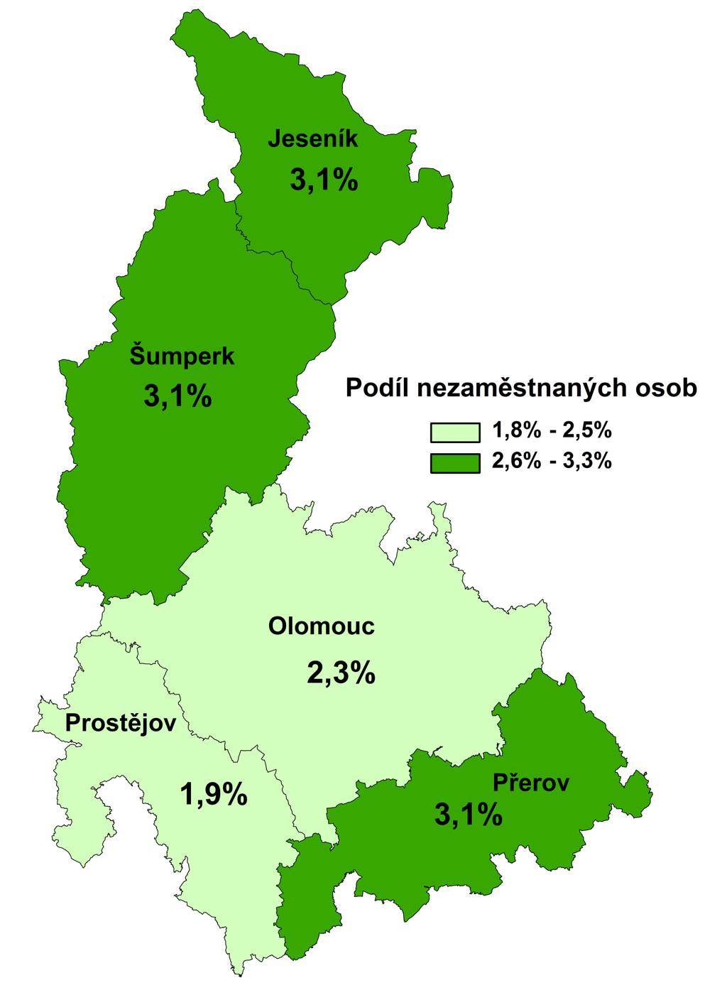 3. MAPA ArcView - Podíl