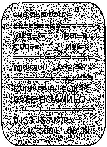 Příkazy ohledně kontroly přístupu: COD Po mezeře za tímto ovládacím povelem zadáte 4-místný číselný přístupový kód. Všechny další následující přístupy musejí být rovněž zadány s tímto 4-místným kódem.