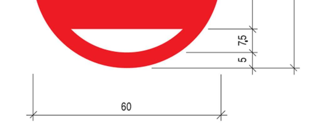 branky. b) Body vhazování musí být červené barvy a musí mít průměr 60 cm c) Na opačných stranách každého bodu vhazování se vyznačí dvě "L".