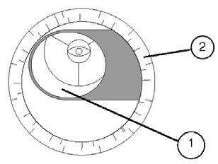 1 3 5 4 6 2 Obr. 22. Newtonův zrcadlový teleskop 1. Parabolické primární zrcátko 2. Sekundární zrcátko 3. Držák sekundárního zrcadla 4. Rozpěrky 5. Seřízení a aretace primárního zrcadla 6.