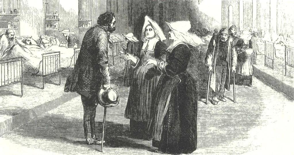 Suverenní sestry benediktinky v nemocnici Pera