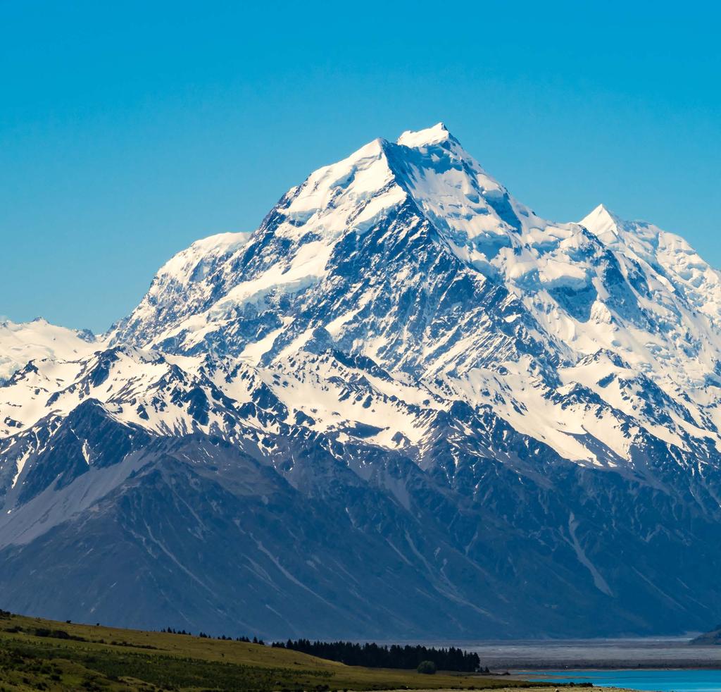 Mount Cook, Nový Zéland, 3 724