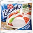34165 Zottarella Classic 45 % 125 g sýr v nálevu 34289 Miltra Mozzarella 1 kg NOVINKY