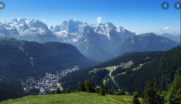 CYKLOSTEZKOU ÚDOLÍM VAL RENDENA V SRDCI DOLOMITI DI BRENTA návštěva horského střediska MADONNA DI CAMPIGLIO (1522 m.