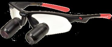 Lupové brýle Surgitel Lupy Galilejský typ Micro Jednoduchý systém čoček, lehčí provedení než Compact, ale o 25 % menší zorné pole a