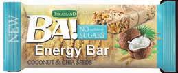 Energy Bar kokos a chia