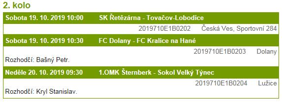 Očima trenéra - Tovačov Šternberk/Lužice 7:1- Jan Hanzlík V sobotu 12.10. odehráli starší žáci další zápas. A to v Lobodicích proti Šternberku.