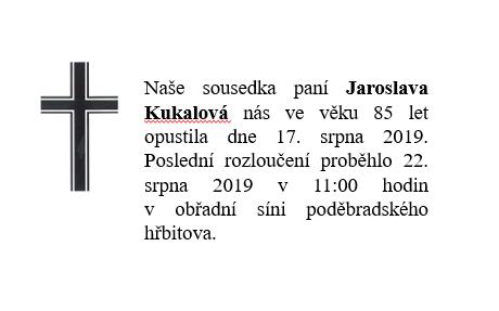 Při opravě semaforů byl zjištěn ci zí zásah, z řídících jednotek semaforů byly odcizeny čipy - škoda materiálu 5200 Kč + náklady na servis. Před domem č.p. 93 dojde z iniciativy nejblíže bydlících obyvatelek k doplnění výsadby na veřejném prostranství.
