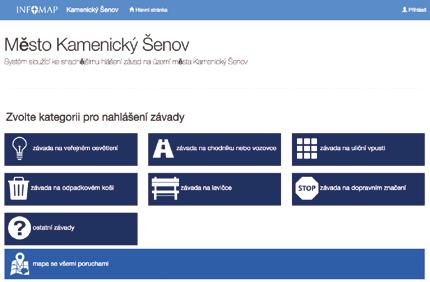 INFORMACE Z RADNICE INFORMACE Z ÚŘADU DO VAŠEHO E-MAILU Záleží nám na tom, aby závady a poruchy na městských zařízeních byly ve všech koutech našeho města včas odstraněny, bohužel o všech poruchách