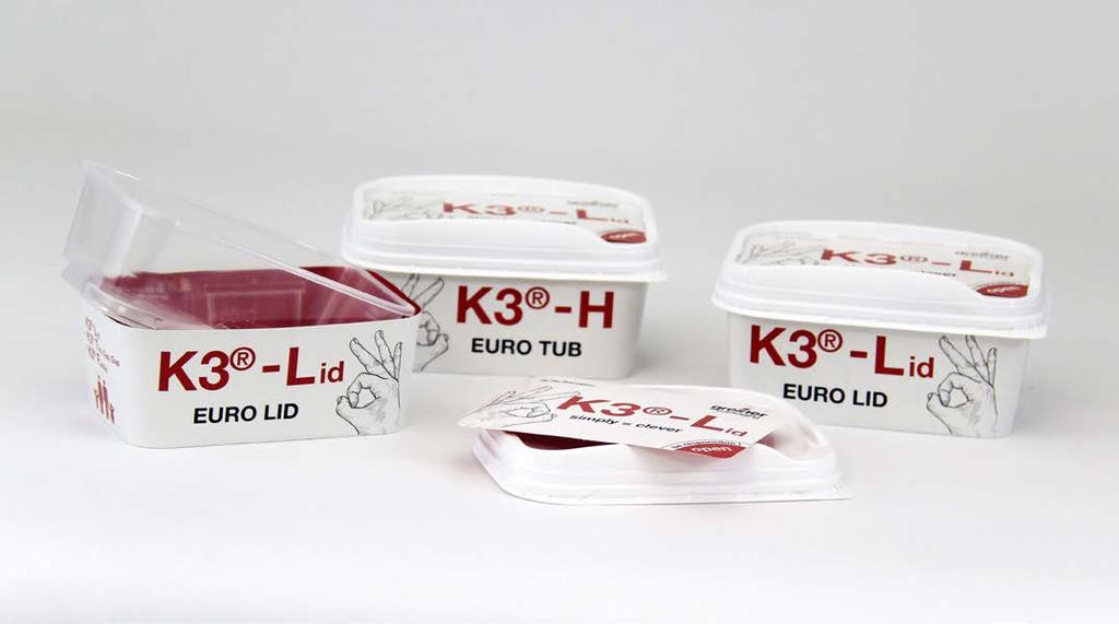 OTHER OSTATNÍ K3 -L Simply Clever Lid K3 -L, jednoduše chytré víčko Greiner Packaging Slušovice s. r. o.