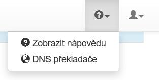 Po prvním přihlášení se zobrazí průvodce, který vás provede hlavními možnostmi portálu. Můžete ho kdykoliv ukončit a případně znovu spustit z menu po ikonkou otazníku a volbou Zobrazit nápovědu. 2.