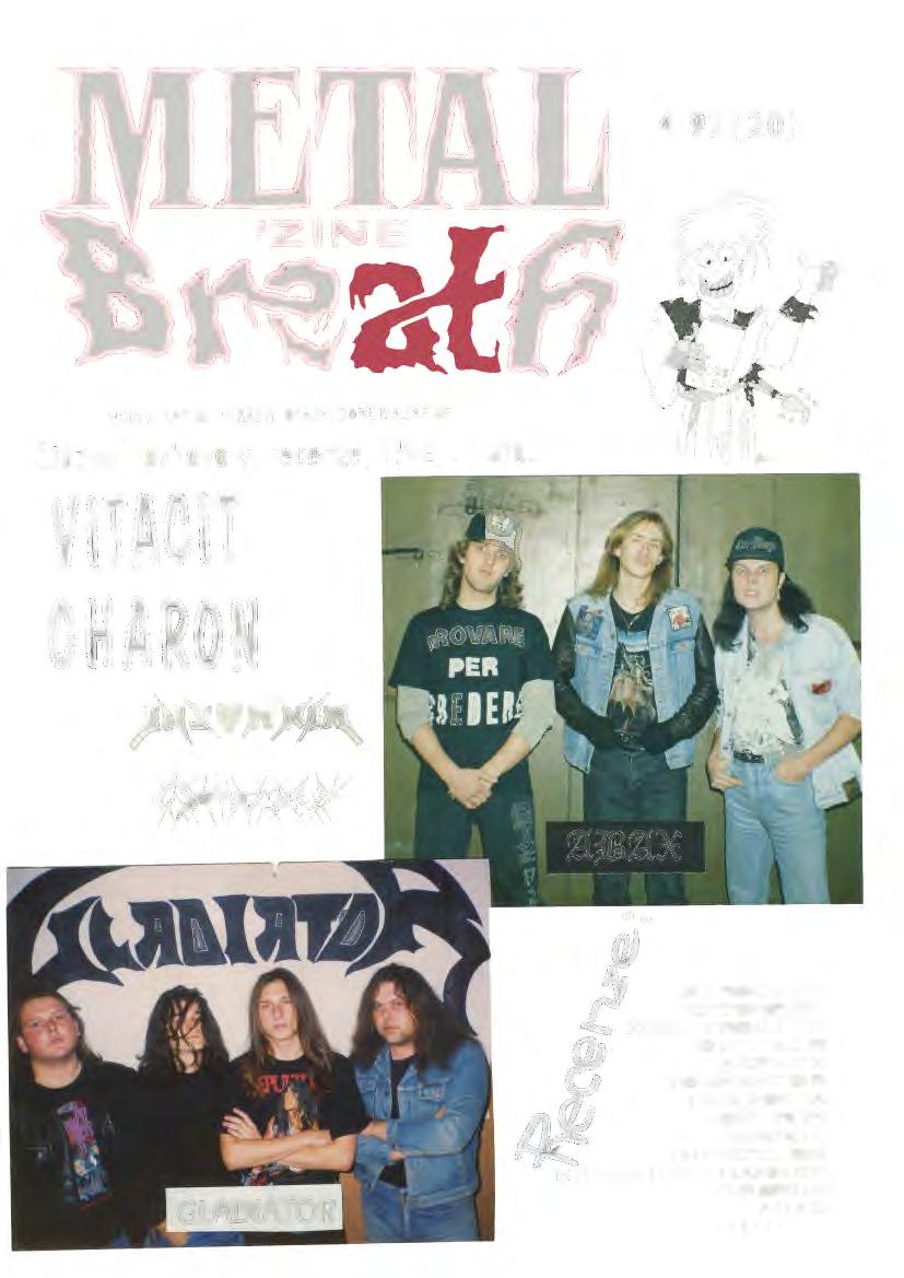 4/92 (20) HEAVY, SPEED, THRASH, DEATH, CORE MAGAZINE
