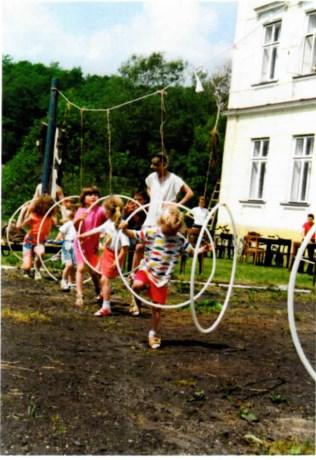 Jersák a M. Skalický, kteří i přes těžší sportovní podmínky chodili pravidelně do cvičení.