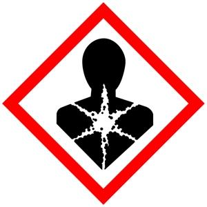 2.2 Prvky označení Výstražný symbol nebezpečnosti Signální slovo Nebezpečí Nebezpečné látky epoxidovaný aminoakrylát (4,4 - isopropylidendifenol, oligomerní reakční produkty s 1-chlor 2,3-