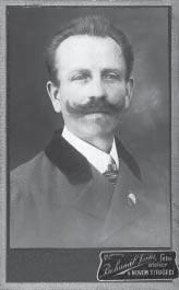 Bohumil Halada, školník a autor Zápisků o počasí a událostech města Nového Strašecí (foto B. Vála, dar B. Haladové, N.