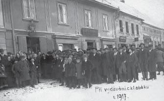 136/88d) Odvod koní v Palackého ulici