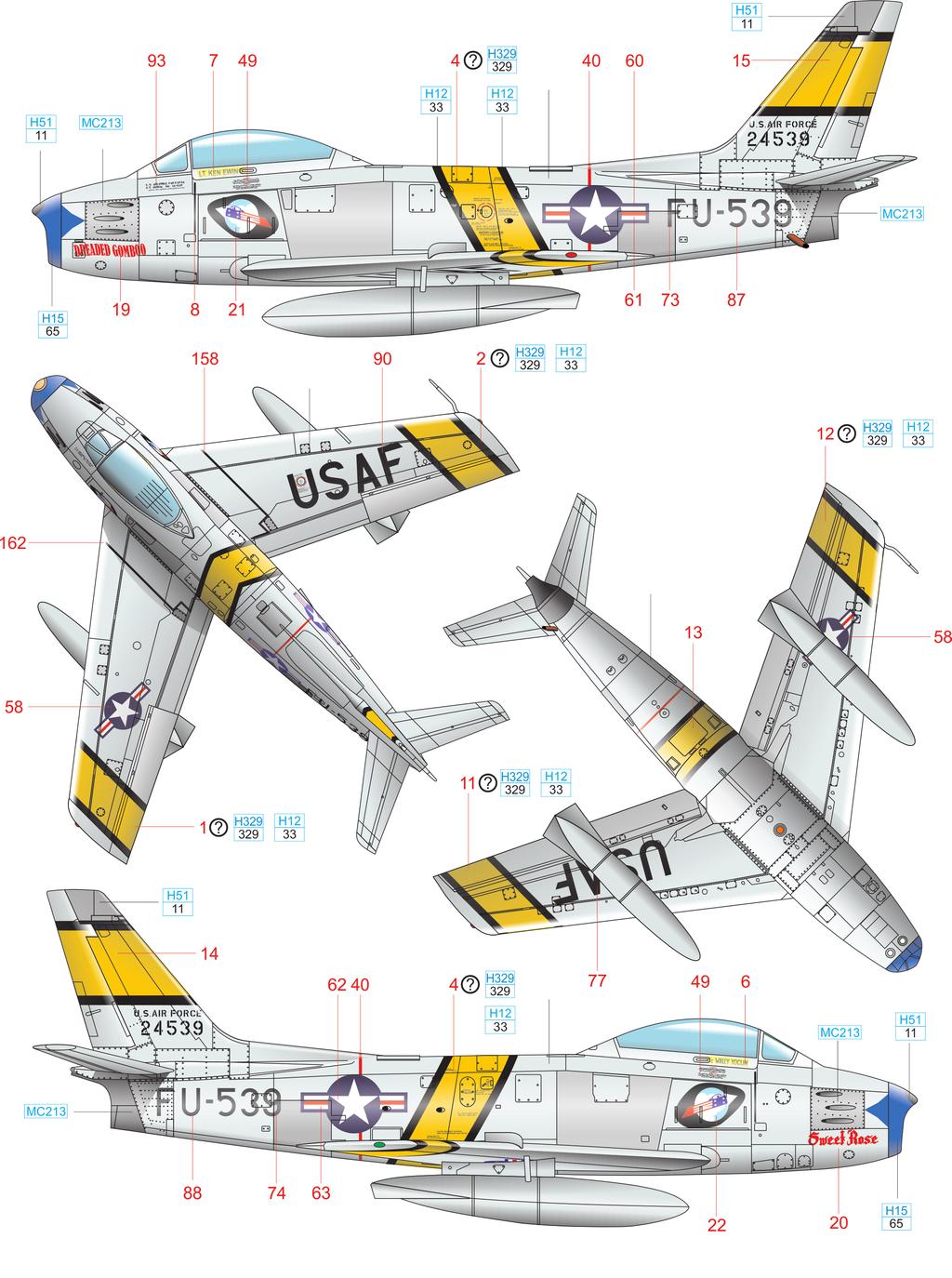 D F-6F-30, Lt.