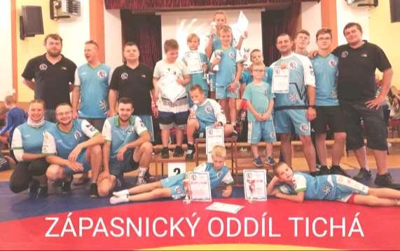 VÝSLEDKY TICHAVSKÝCH ZÁPASNÍKŮ Dne 14.9.2019 jsme u nás v Tiché opět uspořádali náborový turnaj pro přípravku v zápase ve volném stylu.