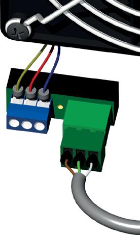 ÚDRŽBA A SERVIS 5.5 Vložení keramického výměníku Podmínky: Keramický výměník a inventron jsou vyjmuty.