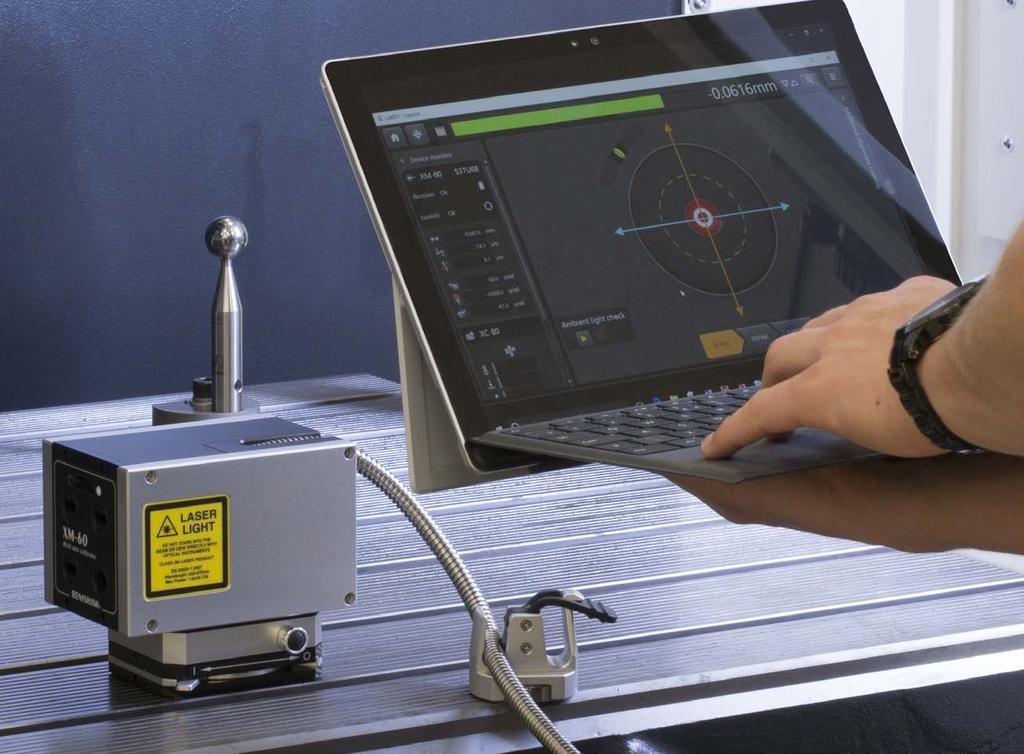 Přehled použití se softwarem CARTO Spolu se softwarovým balíčkem CARTO od společnosti Renishaw lze systémy XM používat ke kalibraci většiny CNC strojů.