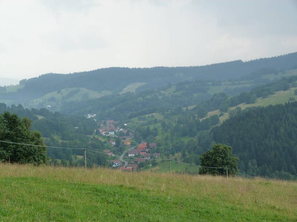 Valašská Senice - centrum obce, foto: M. Mazalová, 27.