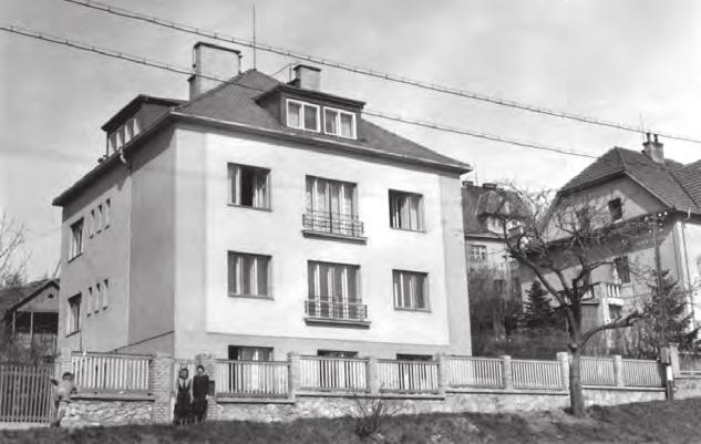 Bydliště Ludvíkových v pražském Braníku za