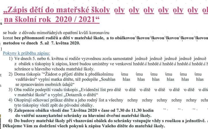 Zřizovatel umožní novému uchazeči o toto povolání zaučit se pro tuto práci přímo ve školní jídelně v období přípravného týdnu koncem srpna a v září 2020.