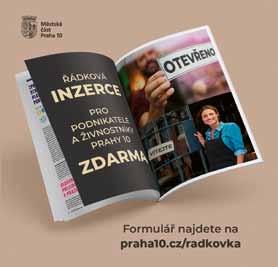 ŘÁDKOVÁ INZERCE ZDARMA Podporujeme naše podnikatelské subjekty při odstraňování následků koronavirové pandemie formou poskytnutí bezplatné řádkové inzerce.