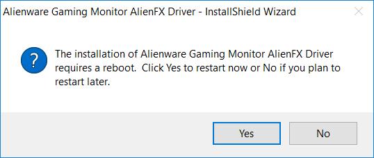 Používání aplikace AlienwareFX AlienwareFX je aplikace, která umožňuje přístup k Alienware gaming monitor control center (řídicímu centru herního monitoru Alienware).