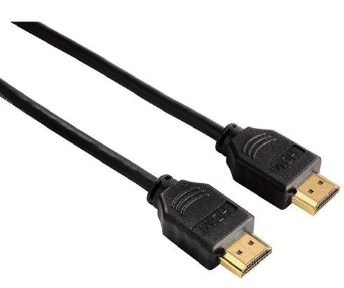 HDMI kabel vidlice - vidlice, 1,5 m, pozlacený, Ethernet, nebalený - kabel pro plně digitální audio-video propojení - nejnovější HDMI specifikace: - integrovaný Ethernet kanál (HEC, 100 Mb/s) pro