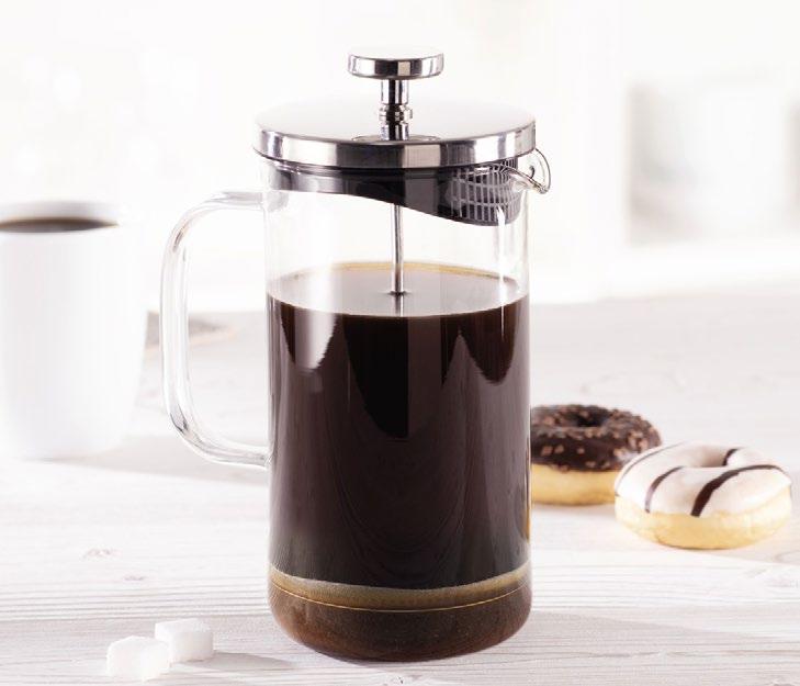 přípravu malého množství kávy - pro obzvláště voňavou kávu díky manuálnímu překapávání - velikost 2, vhodná na 2 šálky kávy, bílá glazura odolná vůči poškrábání - držadla pro pohodlnou manipulaci s