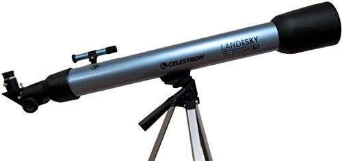 CELESTRON Land & SKY 60AZ hvězdářský dalekohled (21003) Dalekohled typu refraktor (čočkový) s průměrem předního členu 60mm a ohniskovou vzdáleností 700mm.