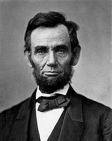 Abraham Lincoln se stal prezidentem 4. března 1861 jako první zástupce Republikánské strany.