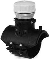Katalog výrobků Elektrotvarovky Navrtávací T-kus balónovací SDR 11 PE 100 SDR potrubí (SDR 9-33) Voa PN 16, plyn PN 10 = élka krytý oporový rát pro bepečné svařování pro svařování s potrubím