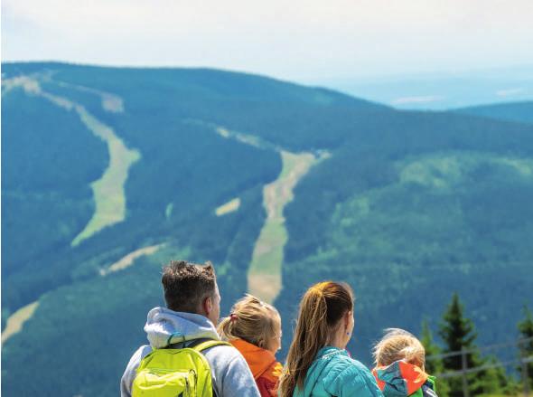 und befördern Wanderer und Radwanderer samt Rädern.