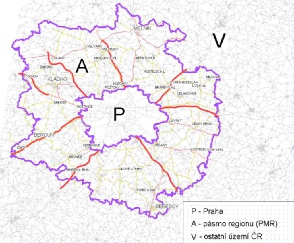 3 Formulace problému Základním impulsem pro formulaci problému řešeného v této disertační práci byl současný stav modelování dopravní poptávky v makroskopických modelech v ČR a zejména na území