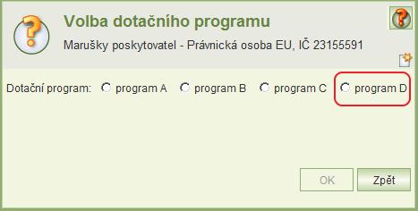 Jestliže na odměny, na které je žádáno o dotaci, poskytovatel obdržel finanční podporu z jiných zdrojů, je nutno uvést tuto částku.