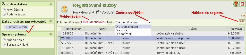 Požadavek na dotaci na vícenáklady: o Jestliže žádáte o dotaci na vícenáklady, zadejte do pole Požadavek na dotaci na vícenáklady výši požadavku.