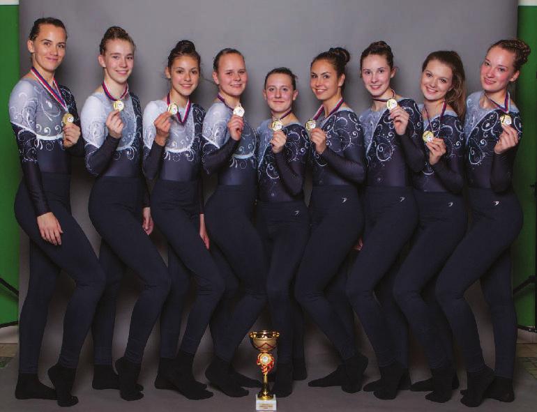 Mistrovství ČR Teamgym 2019 v Olomouci Druhý květnový víkend se v Olomouci, ve Sportovní hale UP Olomouc, konalo Mistrovství České republiky TEAMGYM 2019.
