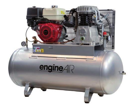 ENGINE AIR 87 ENGINE AIR - benzínové, stacionární Pístové kompresory s benzínovým motorem Honda ve