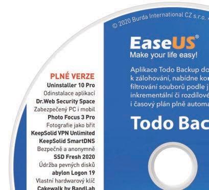 CHIP DVD > OBSAH To nejlepší z Chip DVD Pokud jste z důvodu práce nebo školy na dálku někoho z vaší rodiny museli oprášit i staré počítače, bude se vám hodit antivir Dr.Web Space Security.